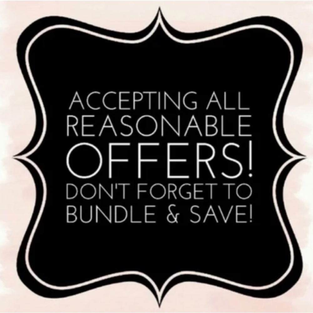 Accepting Reasonable Offers!